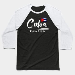 Cuba, Patria y Vida - Yo soy Cubano Baseball T-Shirt